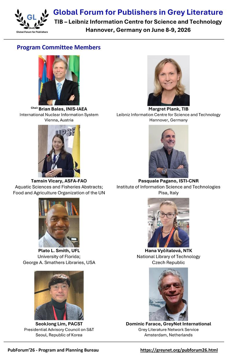 PubForum'26 Program Committee